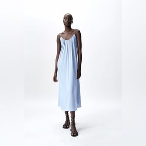 Zara Flowy Midi Dress